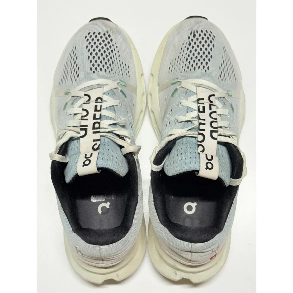 On Running Cloudsurfer Glacier White Women Running Shoes 3WD10442078 US 8.5